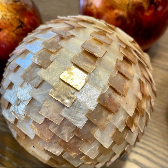 Mixed Material Decorative Bowl / Vase Fillers, Set of Eight - Picture 7 of 10